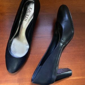 Black Ralph Lauren heels